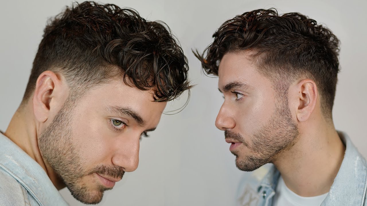  CURLY  FRINGE  UNDERCUT Men  s Hairstyle 2022 Men  s Haircut 