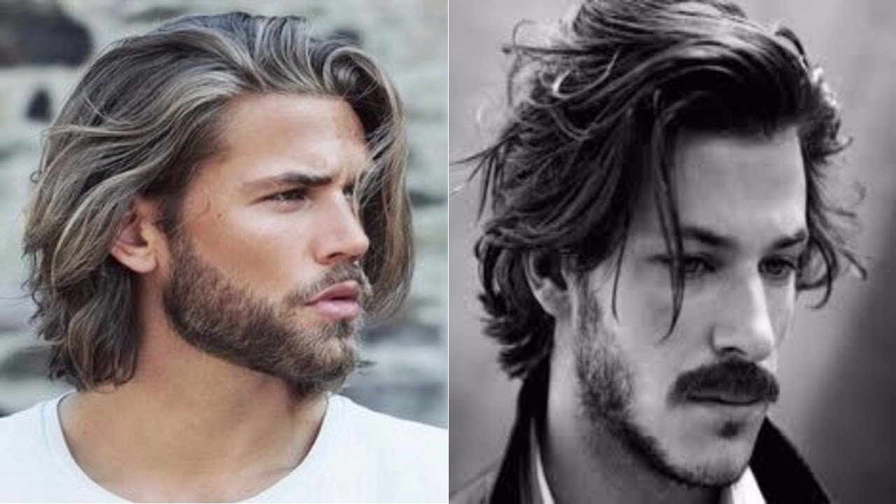 29 Hairstyles for guys with long hair on top for Oval Face